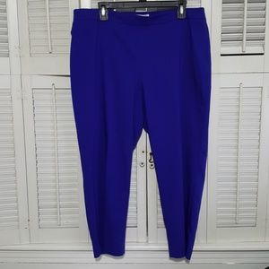 Blue capri pants size 14